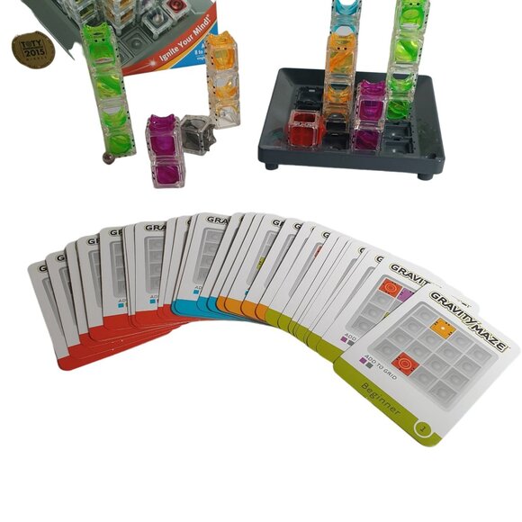 ThinkFun Gravity Maze Falling Marble Logic Game Single Player Educational Toy - Picture 6 of 7
